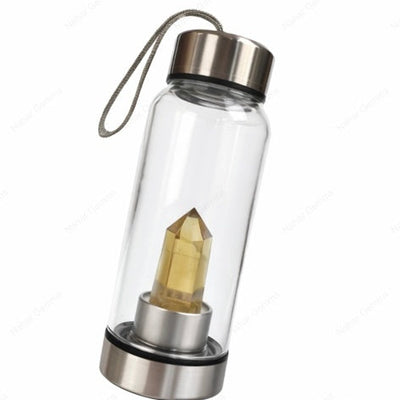 Fluorite Crystal Bottle