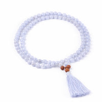 Blue Lace Agate Mala