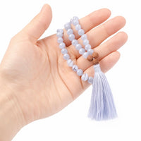 Blue Lace Agate Mala