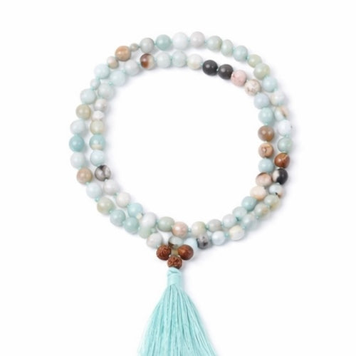 Amazonite Multi Color Mala