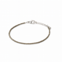 Pyrite anklet