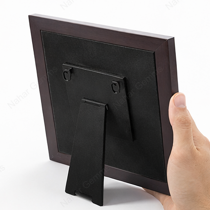 7 Horses on Raw Pyrite Frame