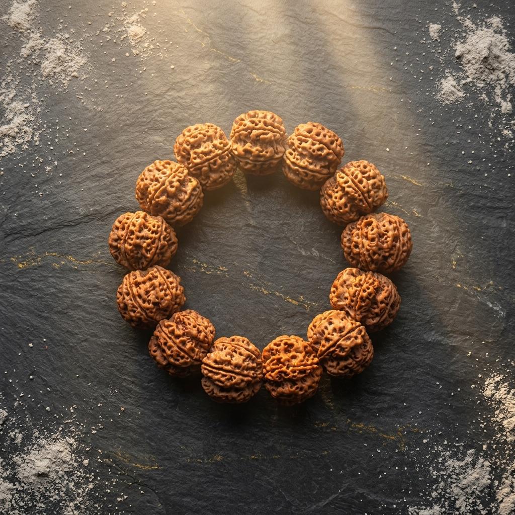 Natural 5 Mukhi Rudraksha Bracelet (Nepali)