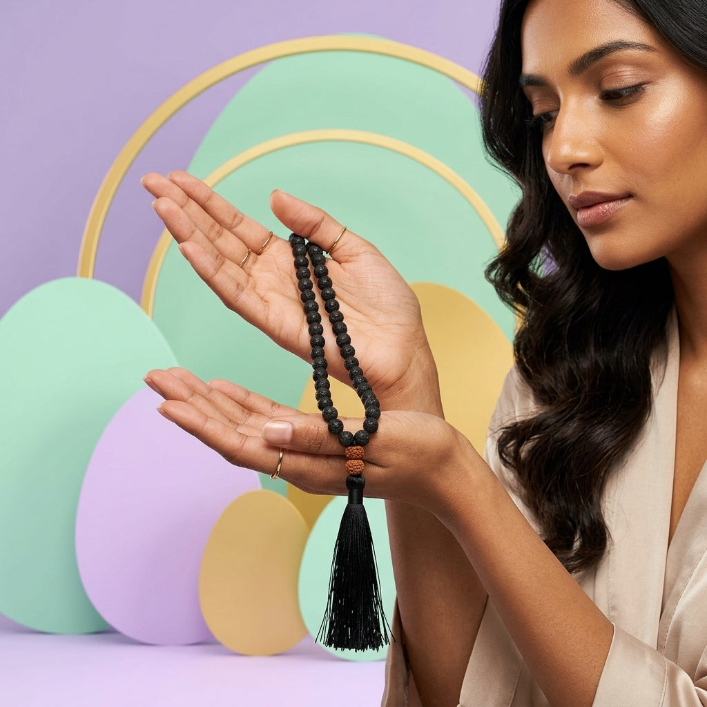 Lava Stone Mala