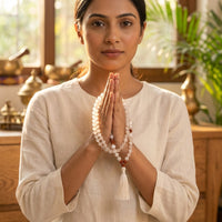 White Moonstone Mala