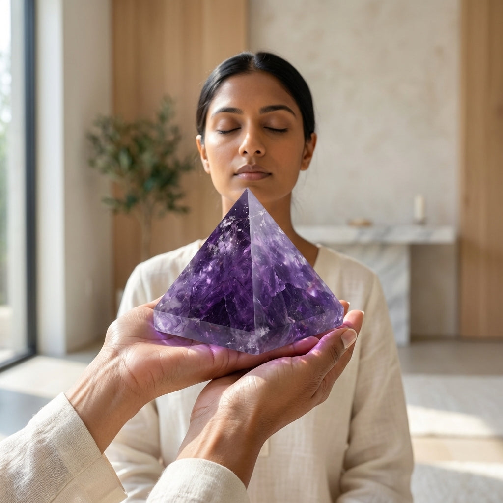 Amethyst Pyramid