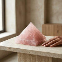 Rose Quartz Pyramid