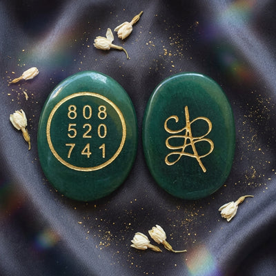 Green Jade Zibu Coin Symbol