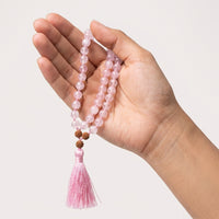 Rose Quartz Mala