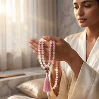 Rose Quartz Mala