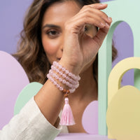 Rose Quartz Mala