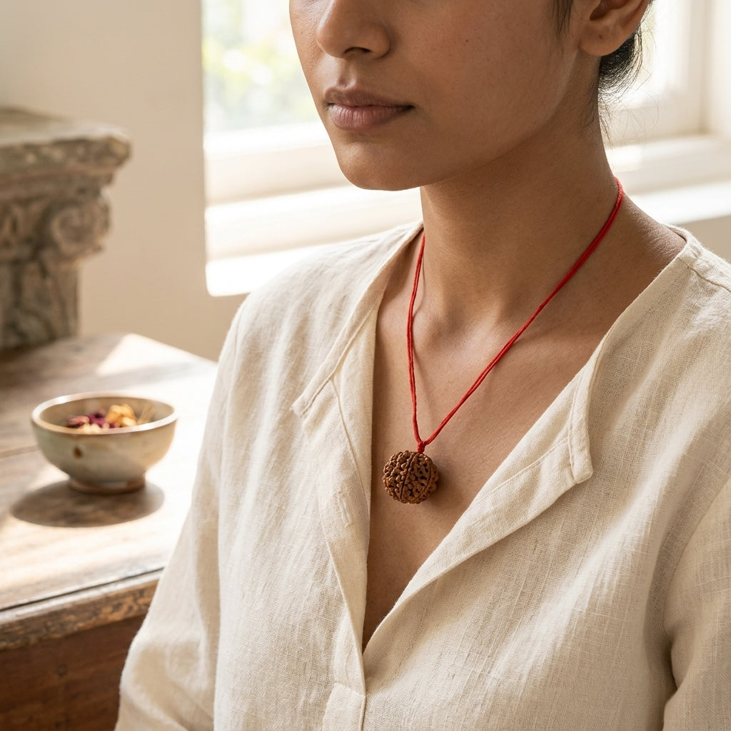 Natural 6 Mukhi Rudraksha (Nepali)