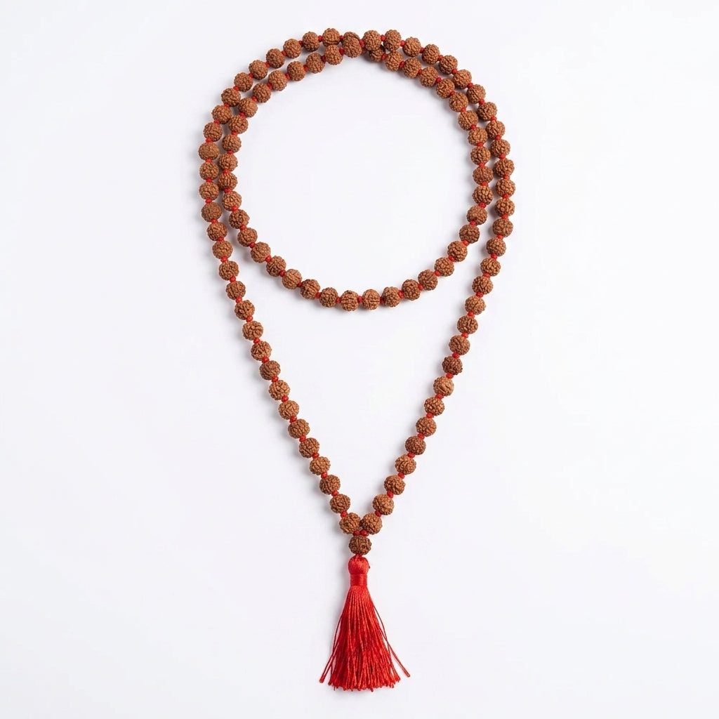 5 Mukhi Japa Rudraksha Mala