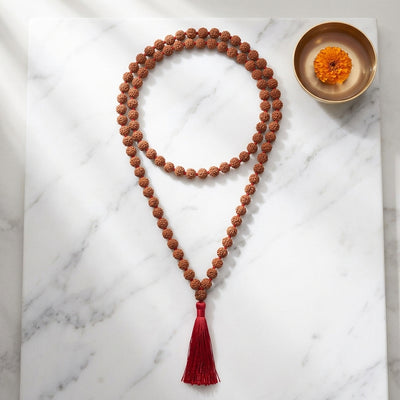 5 Mukhi Japa Rudraksha Mala