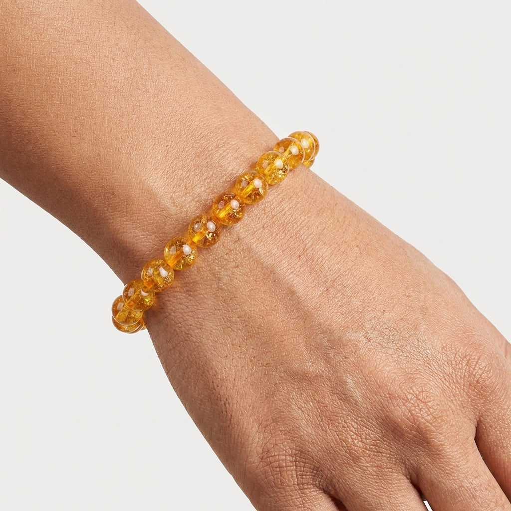 Citrine bracelet