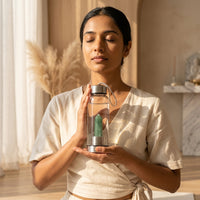Aventurine Crystal Bottle