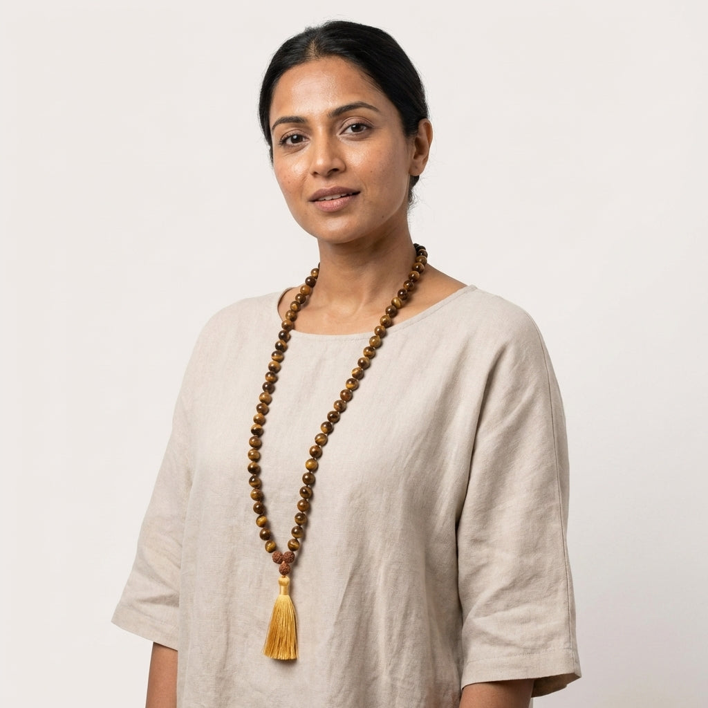 Tiger's Eye Mala