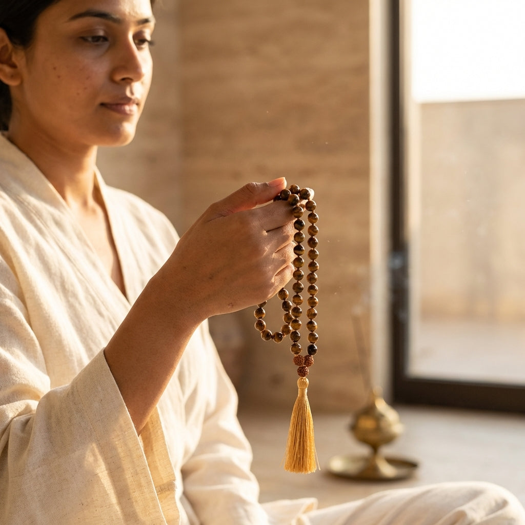 Tiger's Eye Mala