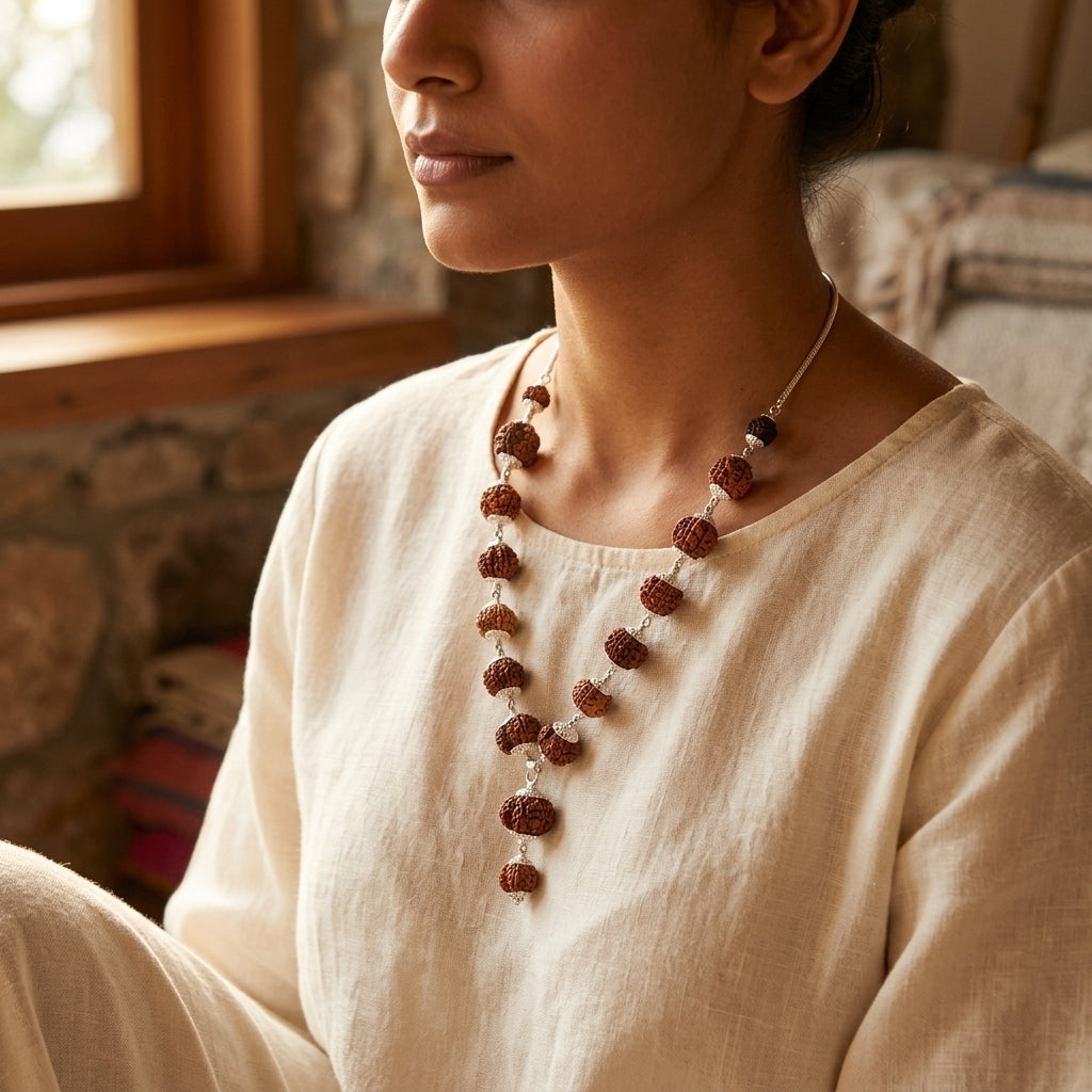 1-14 Mukhi Rudraksha Mala (Siddha Mala)