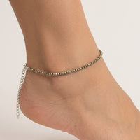 Pyrite anklet