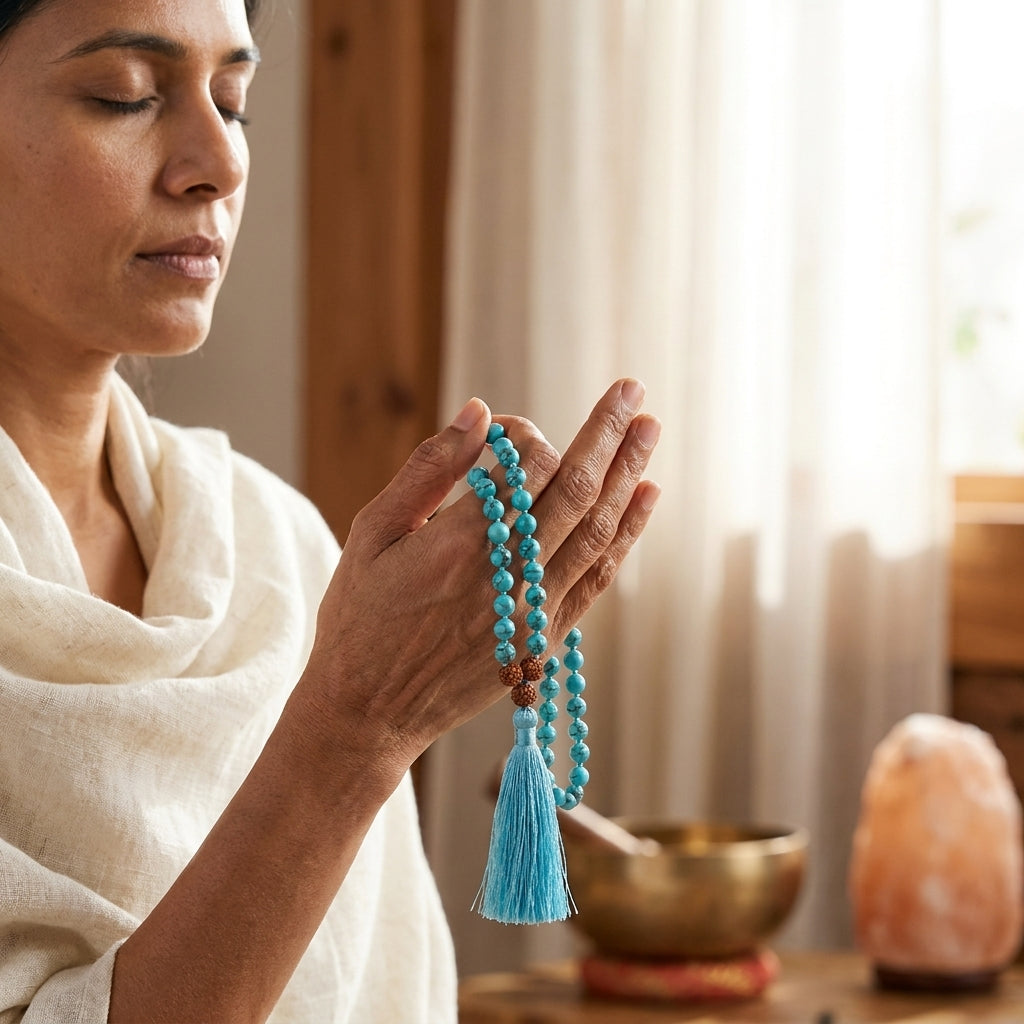 Turquoise Mala