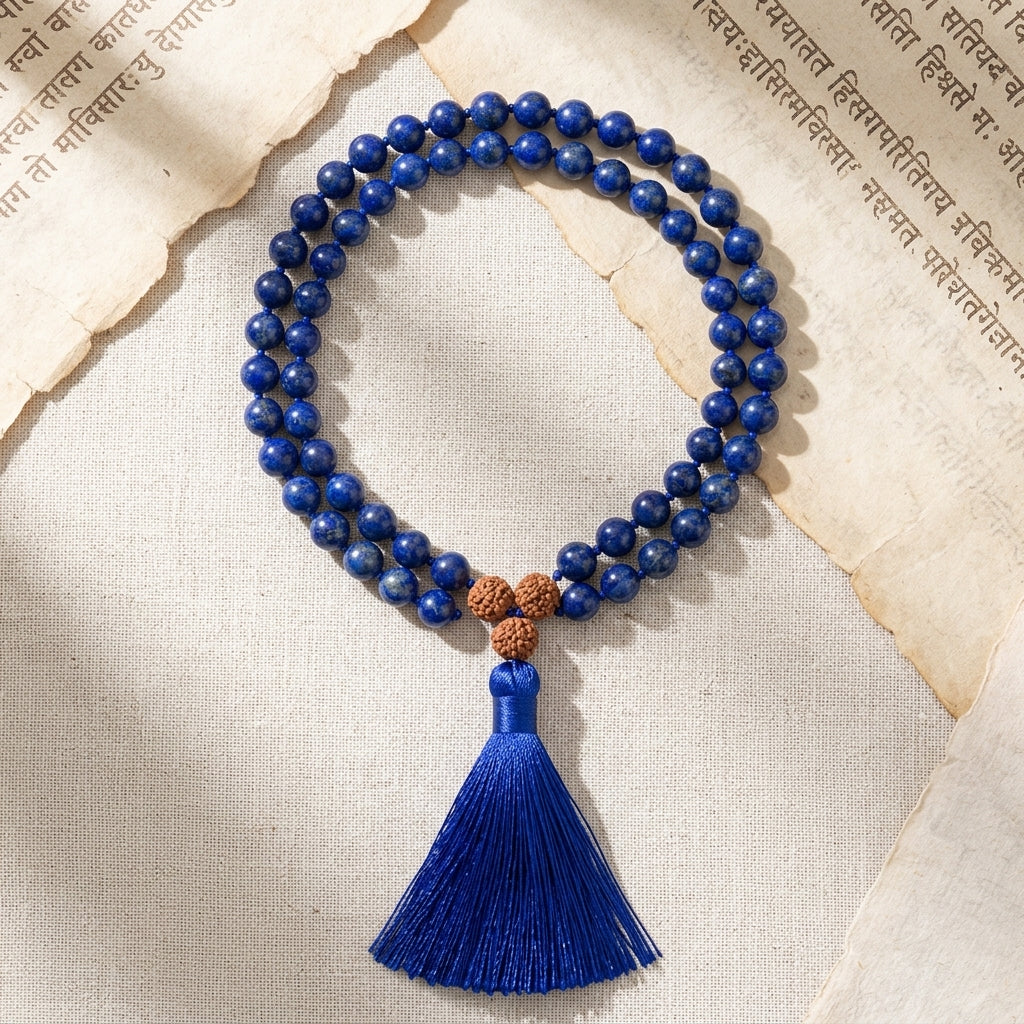 Lapis Lazuli Mala