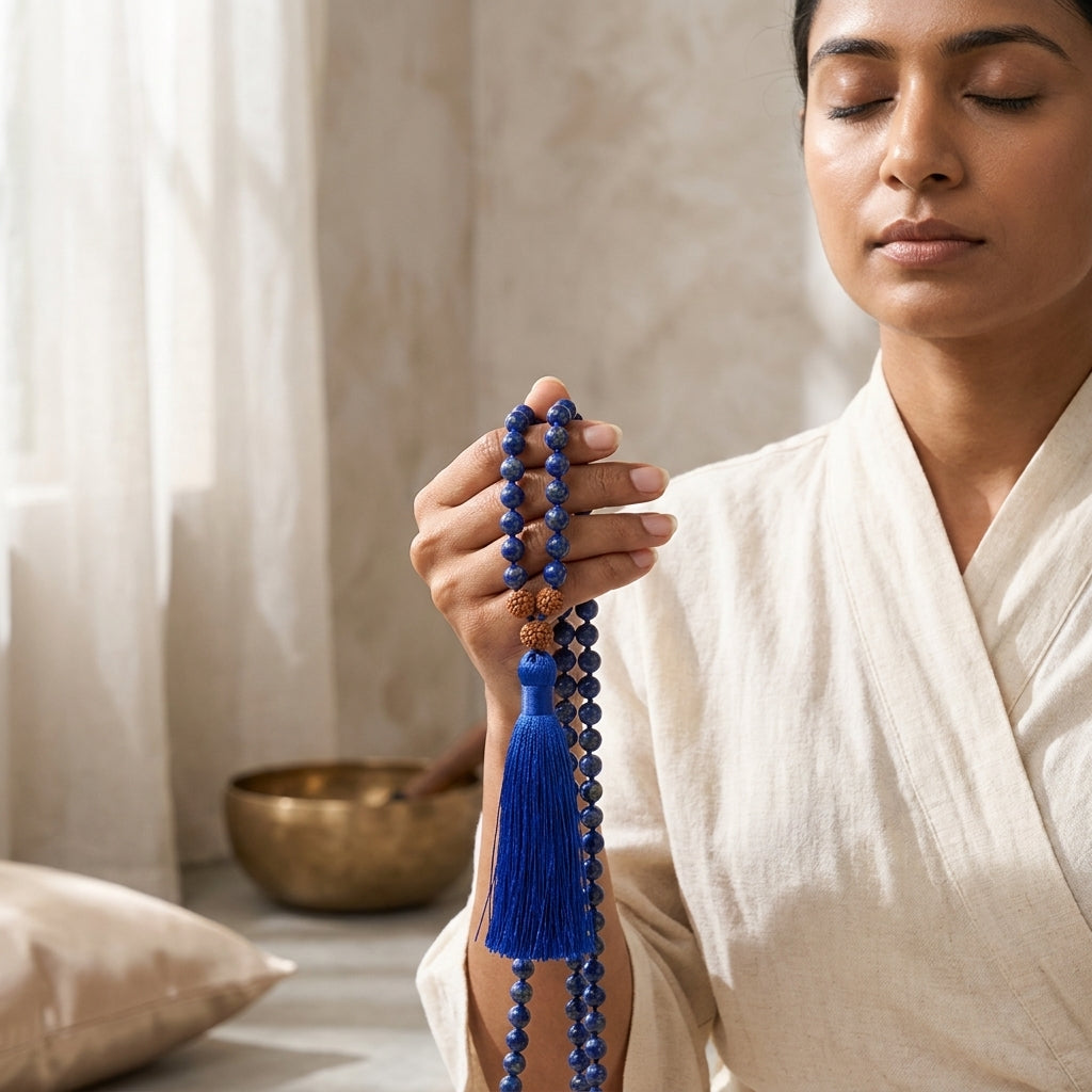 Lapis Lazuli Mala