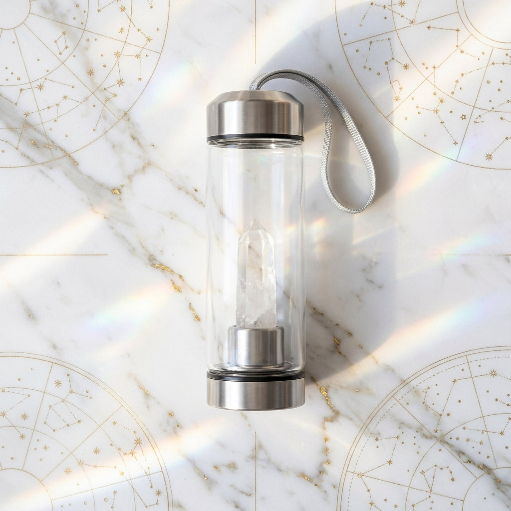Quartz Crystal Bottle