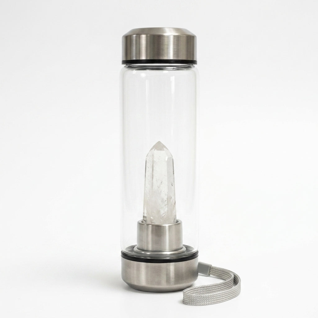 Quartz Crystal Bottle