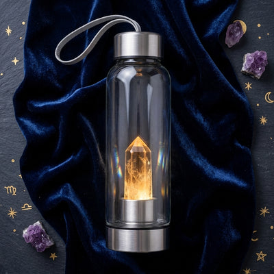 Fluorite Crystal Bottle