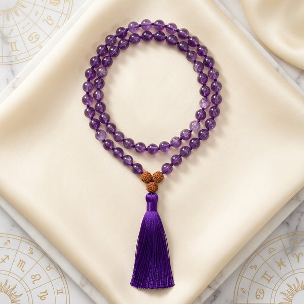 Amethyst Mala