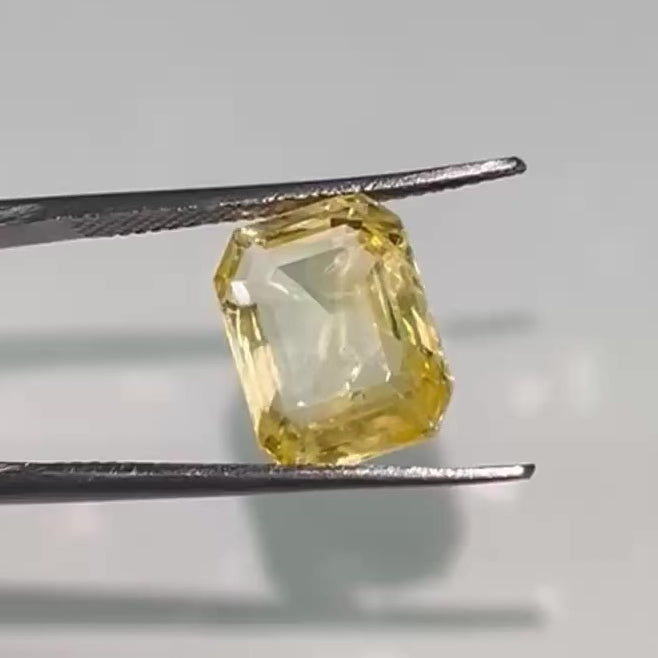 Yellow Sapphire-5.14crt (sri Lanka)